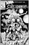 Layton, Bob - Starjammers cover commission