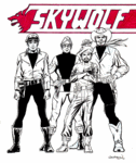 Cockrum, Dave - Skywolf Character Design