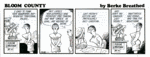 Breathed, Berke - Bloom County daily strip - June 11, 1988