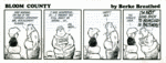 Breathed, Berke - Bloom County daily strip - November 13, 1987