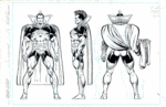 Pollard, Keith - Gladiator (Joe Rubinstein inks)