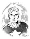 Sinnott, Joe - Flash Gordon pencil sketch